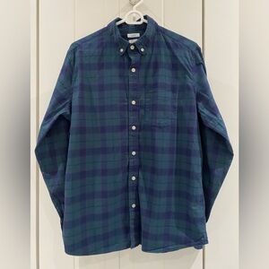 GAP ‘Untucked’ plaid shirt